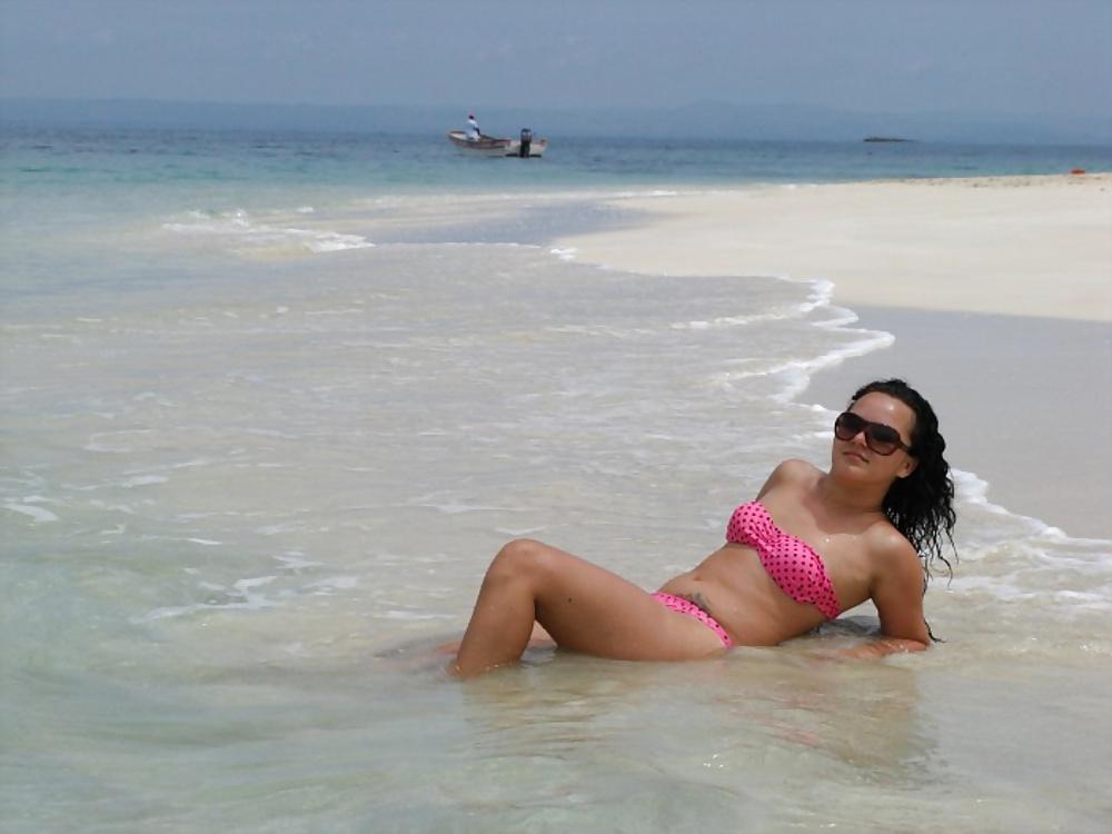 25P Sexy french teen on holiday