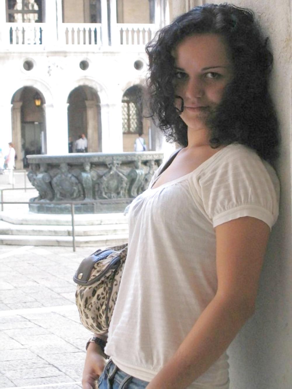 25P Sexy french teen on holiday