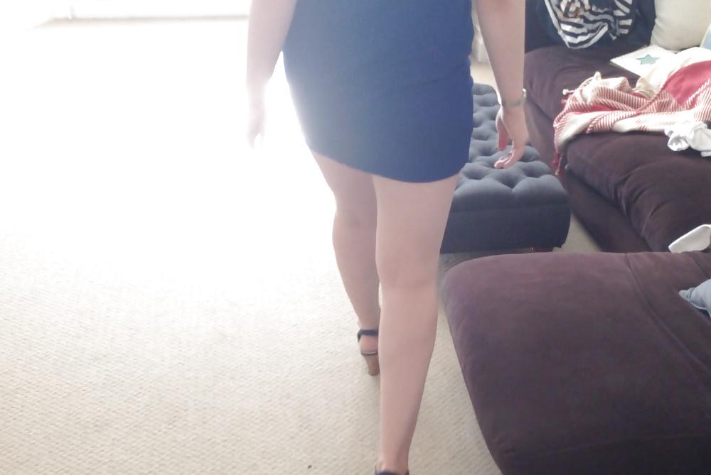 25P ROUND ASS SLUTTY BLUE MINI - 1