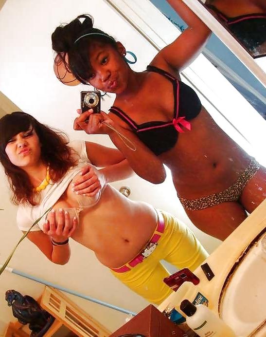 25P Lusty & Busty Teen Selfies 41