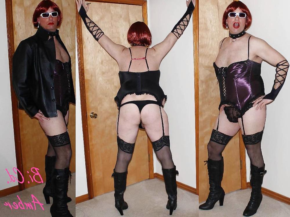 22P CD Amber's Purple corset.