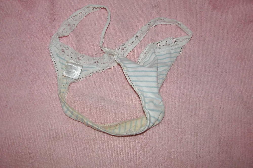12P Blue skimpy knickers