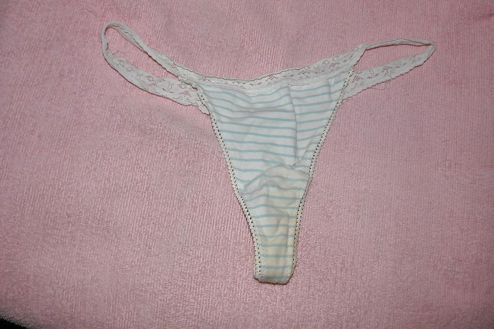 12P Blue skimpy knickers