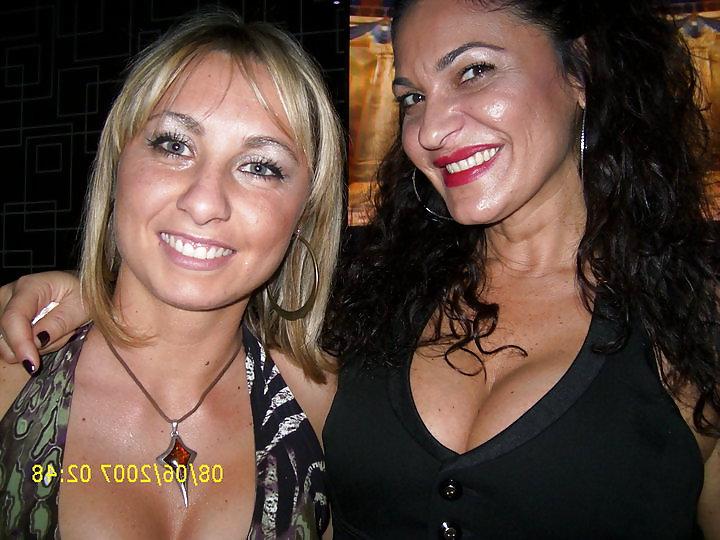 20P Busty milf in bikini and dressed like a slut