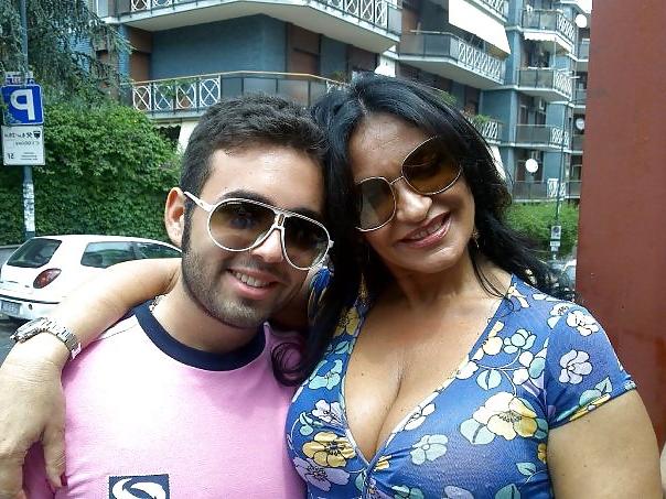 20P Busty milf in bikini and dressed like a slut