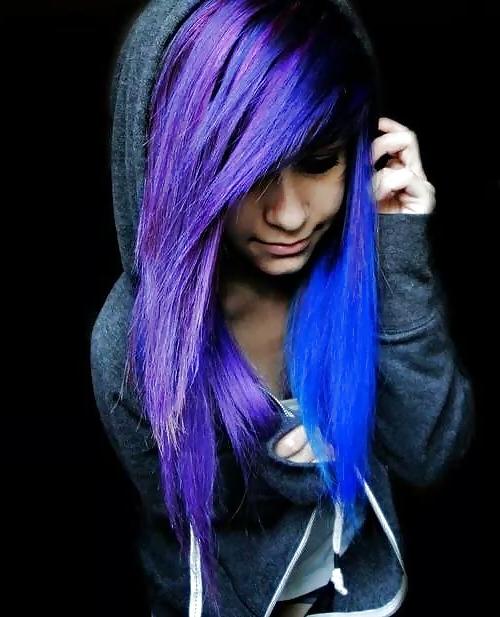 7P Girls with Blue Hair