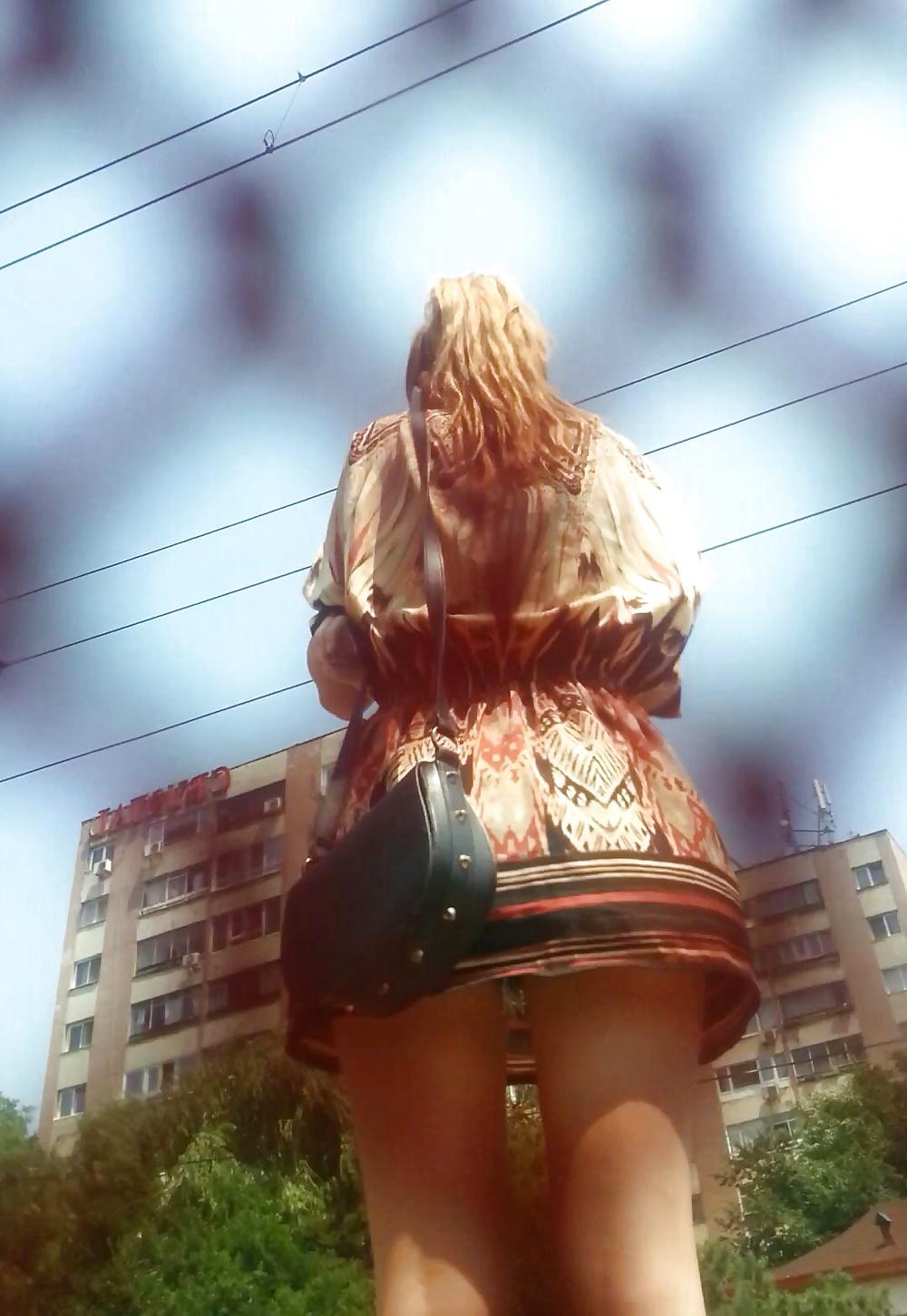 12P Spy sexy teens skirt&shorts romanian-nu cred ca are bikiny