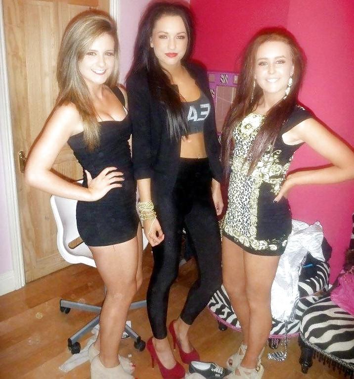 12P Teens dressing sexy for night out