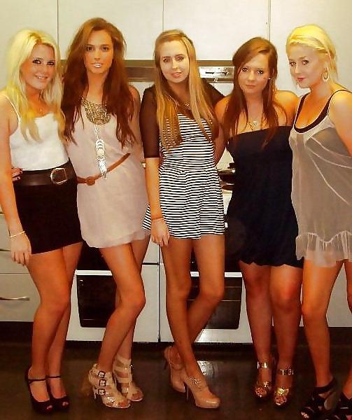 12P Teens dressing sexy for night out