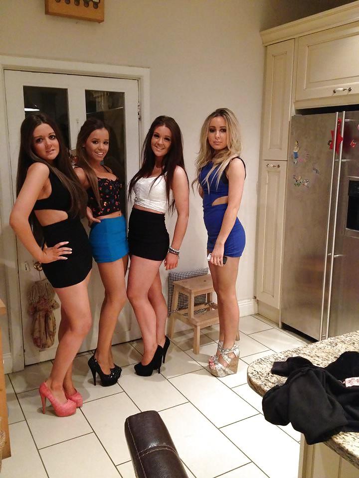 12P Teens dressing sexy for night out