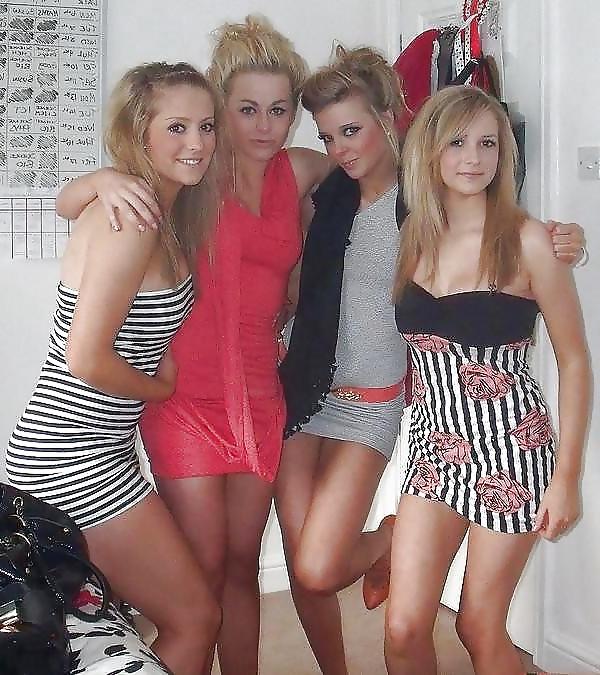 12P Teens dressing sexy for night out