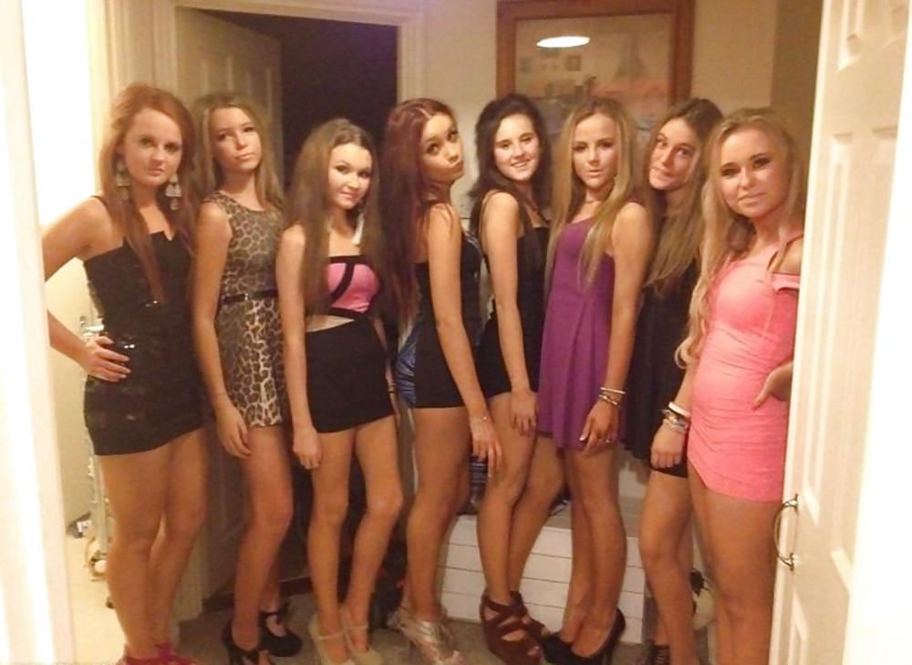 12P Teens dressing sexy for night out