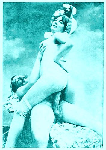 14P FRENCH POSTCARDS 