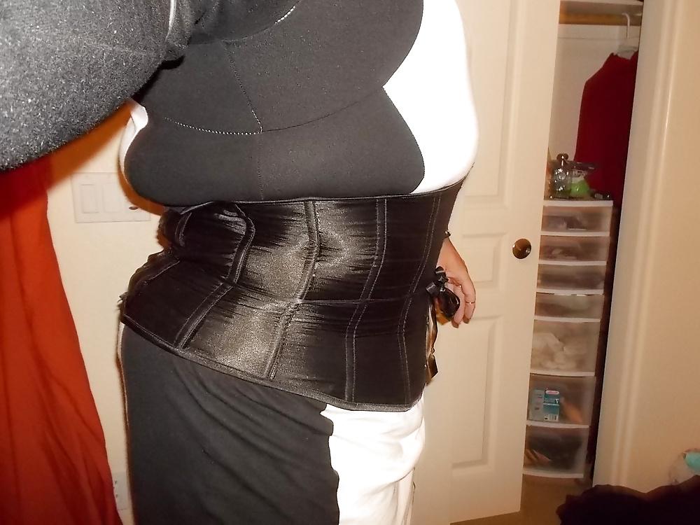 4P Blk corset