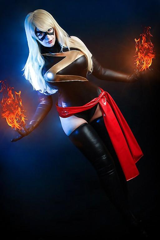 8P Cosplay #10: KANA as Ms. Marvel from Marvel Comics