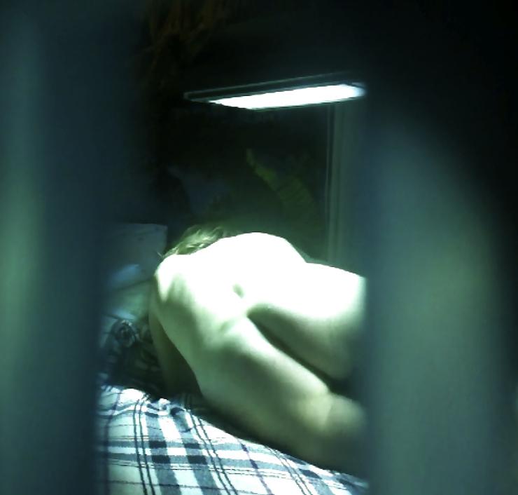 25P My wife tanning on hidden cam in our bedroom