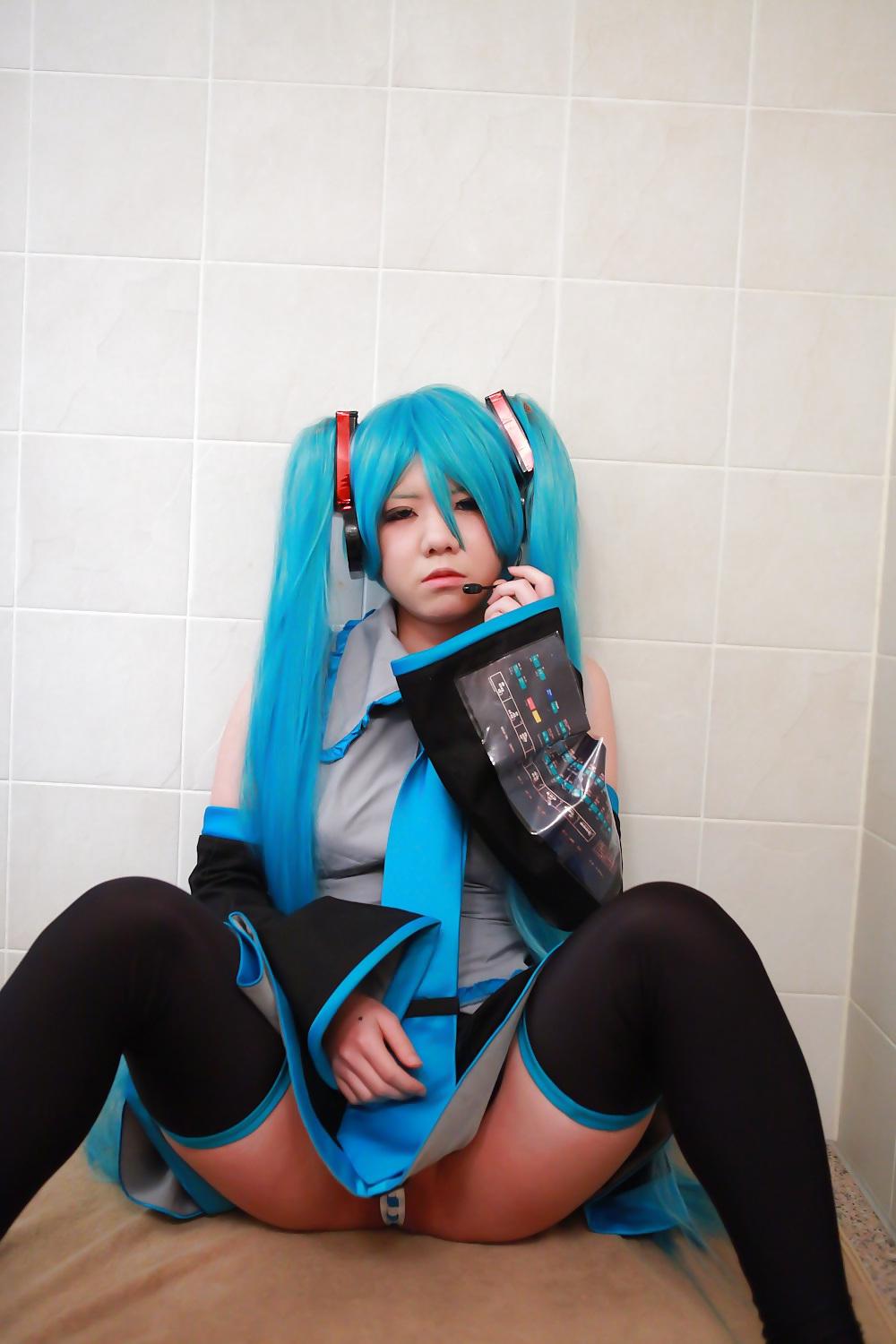 25P Sexy Ero Hatsune Miku Cosplay