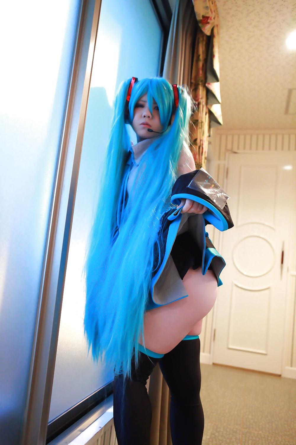 25P Sexy Ero Hatsune Miku Cosplay