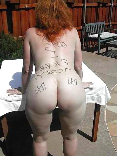 23P Bodywriting-Schlampen 2 ..