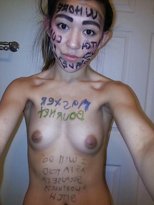 23P Bodywriting-Schlampen 2 ..