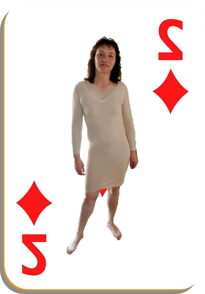 20P Naughty Playing Cards - Suit of Diamonds (ch-girl Edition)