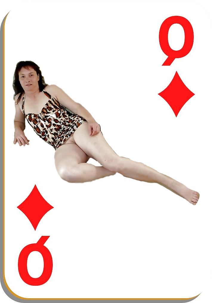 20P Naughty Playing Cards - Suit of Diamonds (ch-girl Edition)