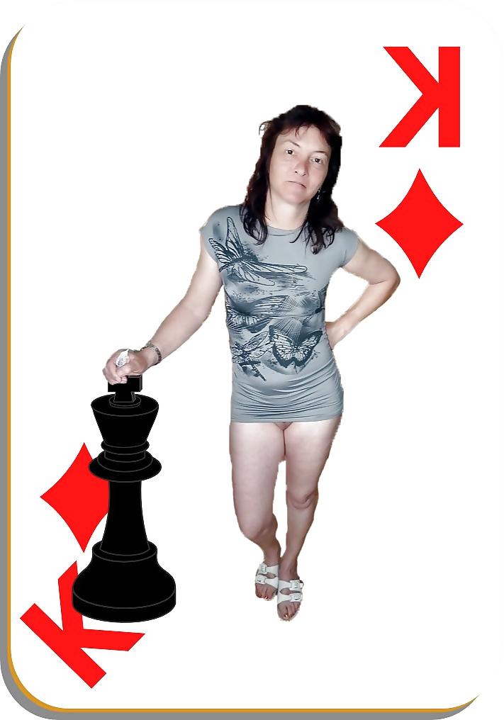 20P Naughty Playing Cards - Suit of Diamonds (ch-girl Edition)