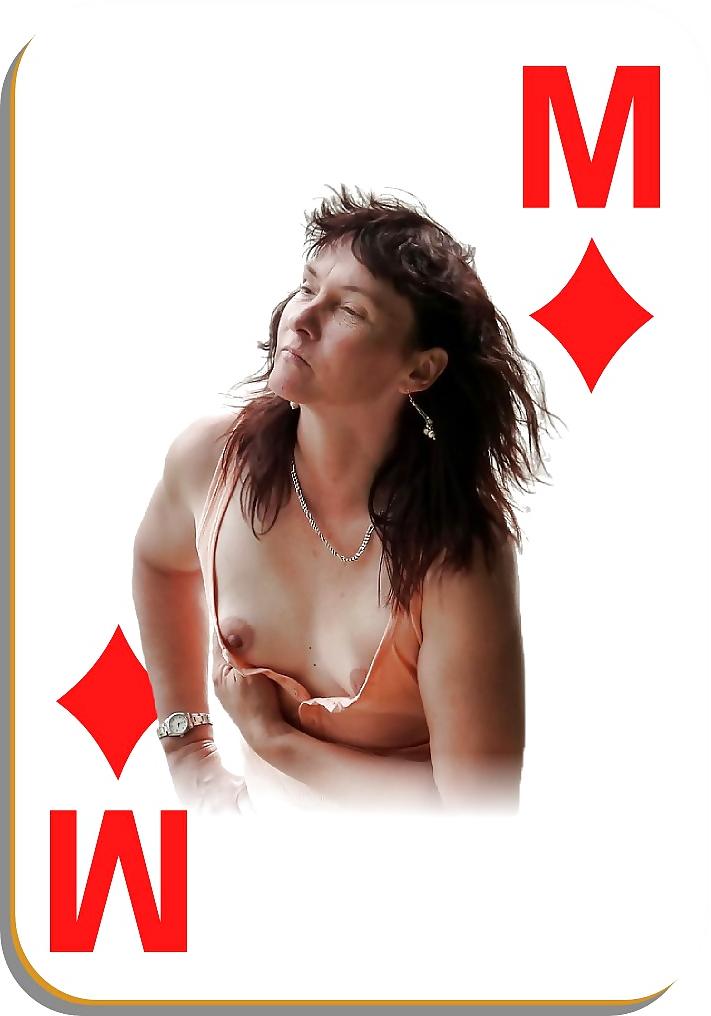20P Naughty Playing Cards - Suit of Diamonds (ch-girl Edition)