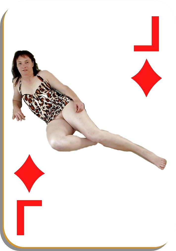20P Naughty Playing Cards - Suit of Diamonds (ch-girl Edition)