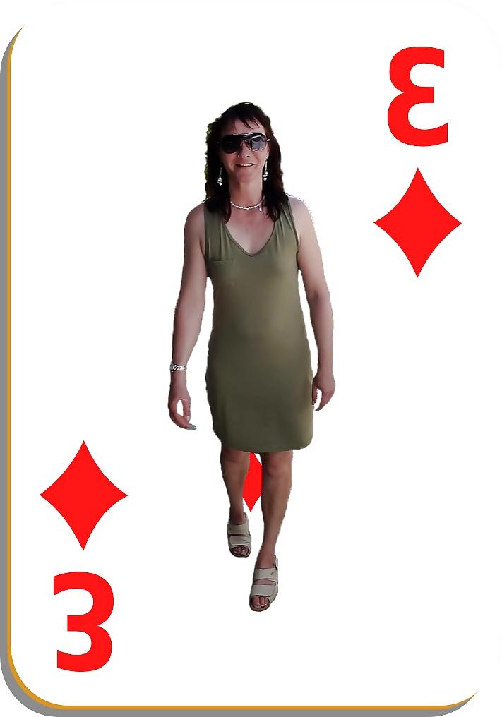 20P Naughty Playing Cards - Suit of Diamonds (ch-girl Edition)