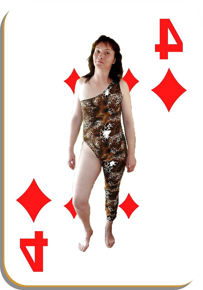 20P Naughty Playing Cards - Suit of Diamonds (ch-girl Edition)