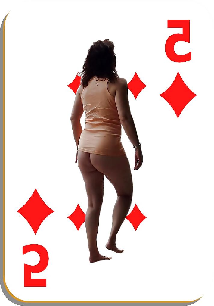 20P Naughty Playing Cards - Suit of Diamonds (ch-girl Edition)