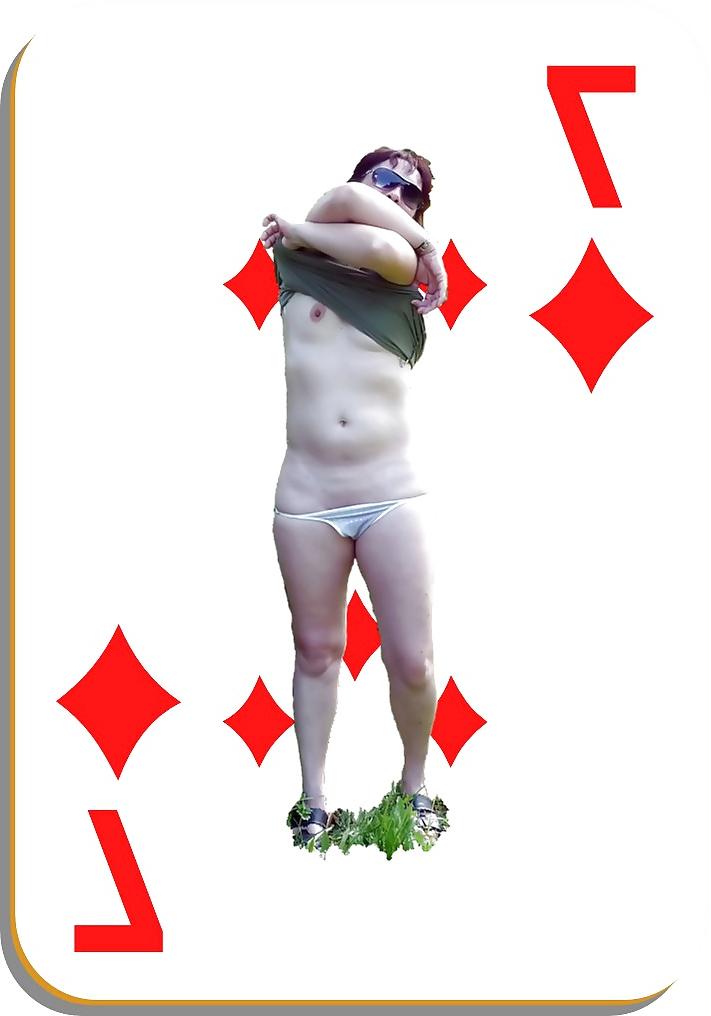 20P Naughty Playing Cards - Suit of Diamonds (ch-girl Edition)