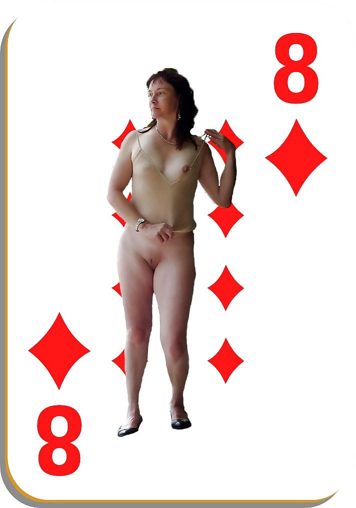 20P Naughty Playing Cards - Suit of Diamonds (ch-girl Edition)