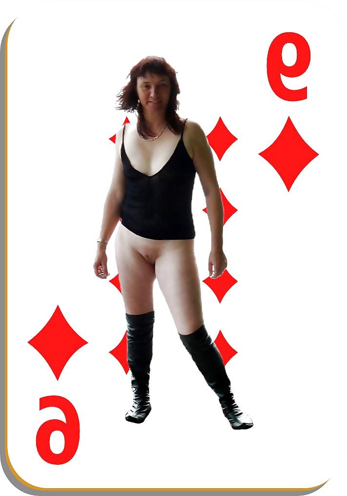 20P Naughty Playing Cards - Suit of Diamonds (ch-girl Edition)