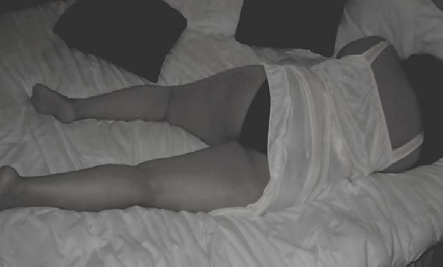 9P Indian aunty in night dress