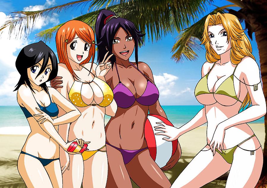 25P Bleach hentai girls
