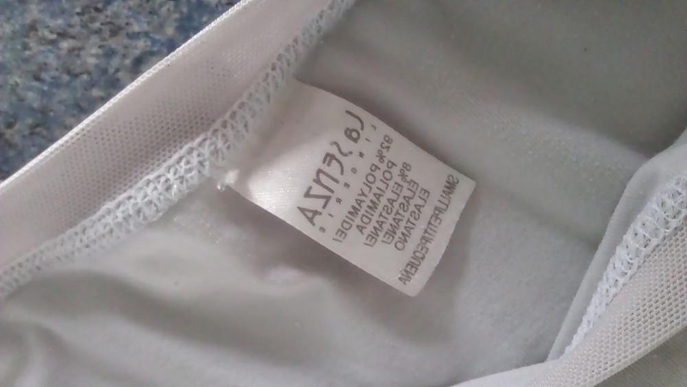 6P Wifes dirty white panties