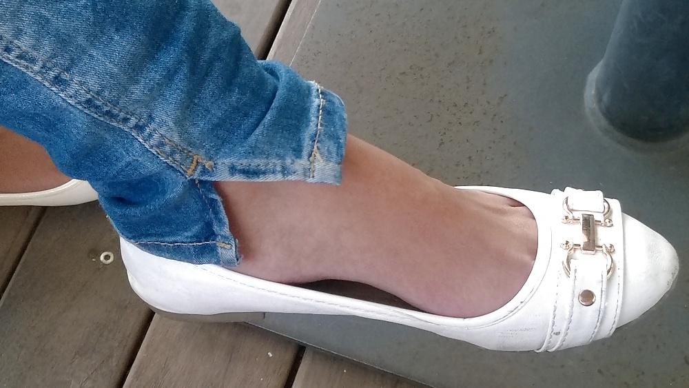 25P Nylon soles footjob hot