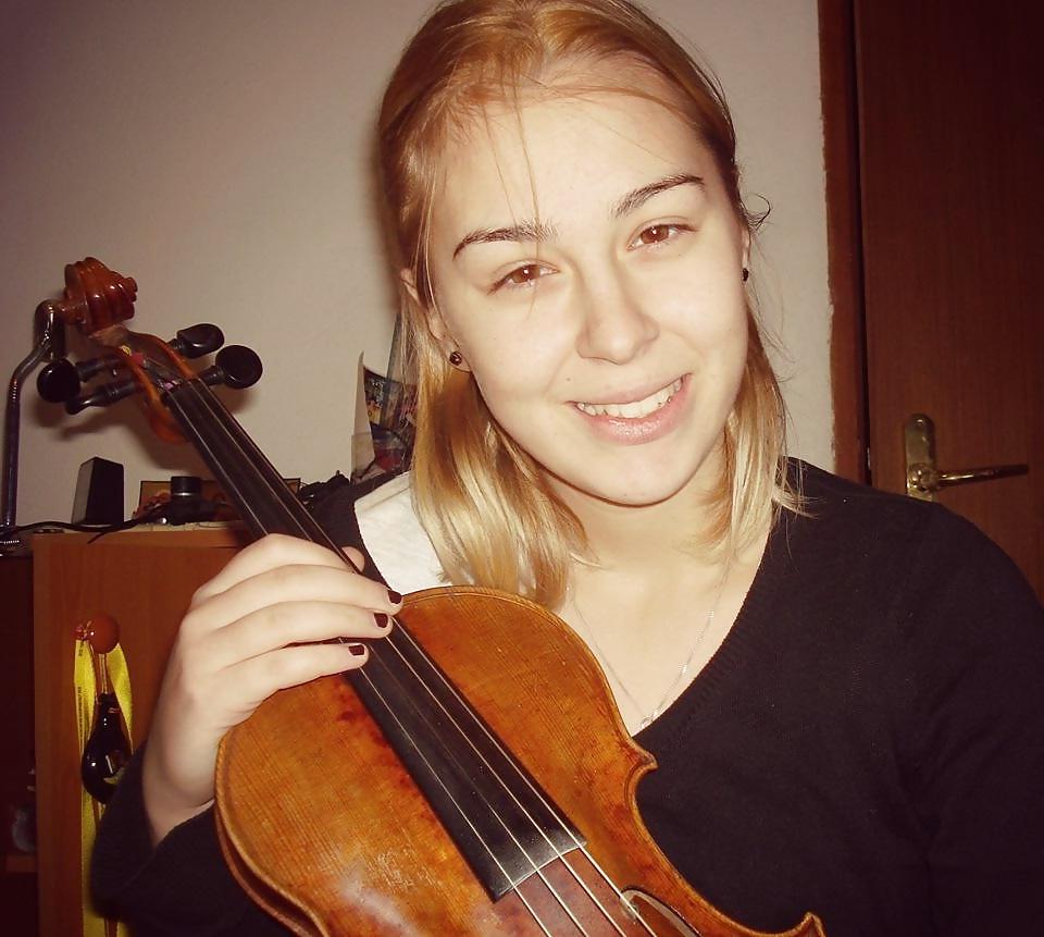 16P Cute blonde serbian teen Sara