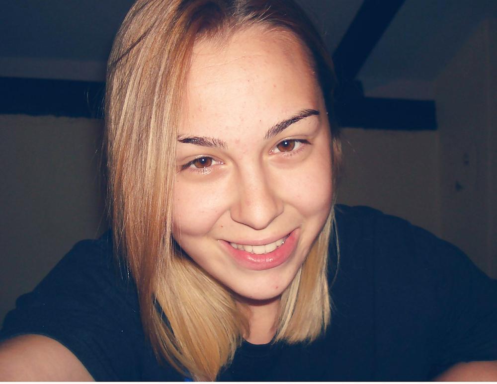 16P Cute blonde serbian teen Sara