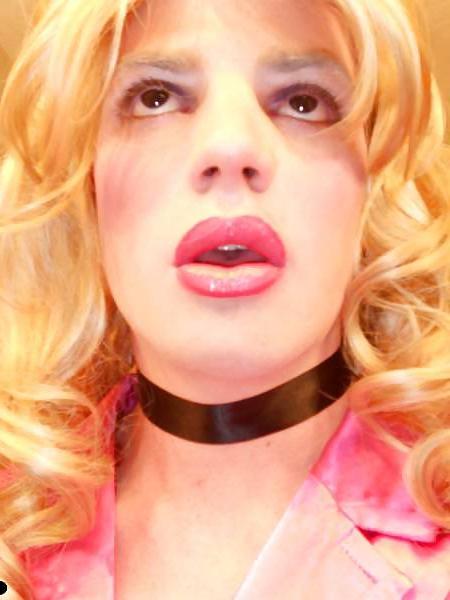 10P Pink Satin Suit Sissy Vanessa
