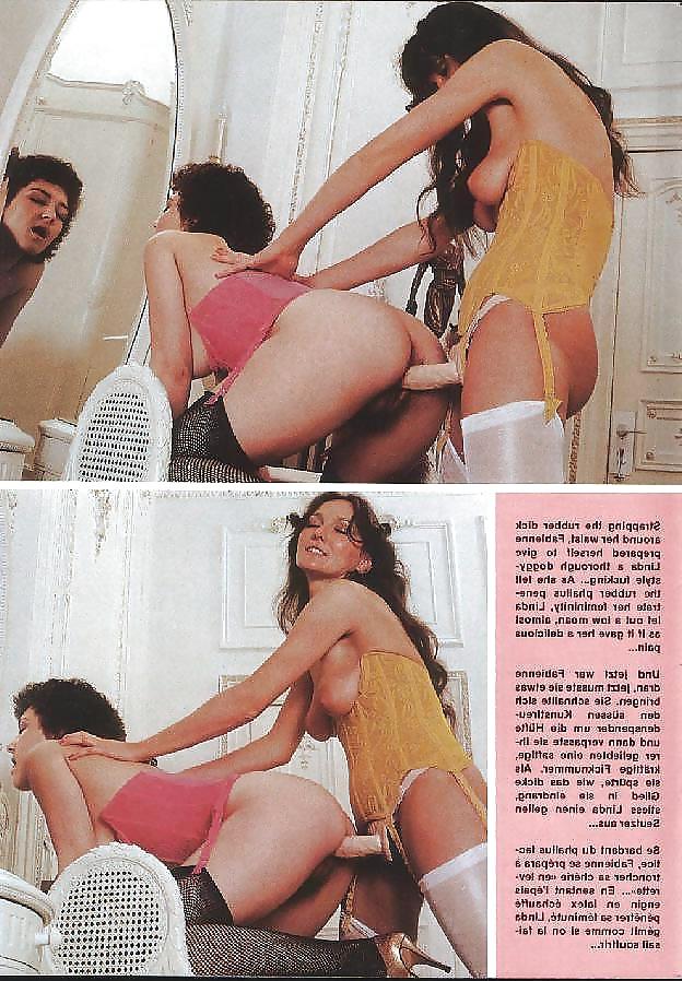 25P SH Retro Lesbian Sex With Strapon