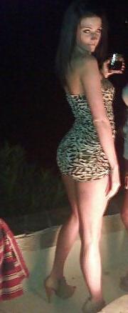 25P Girls on tight dress