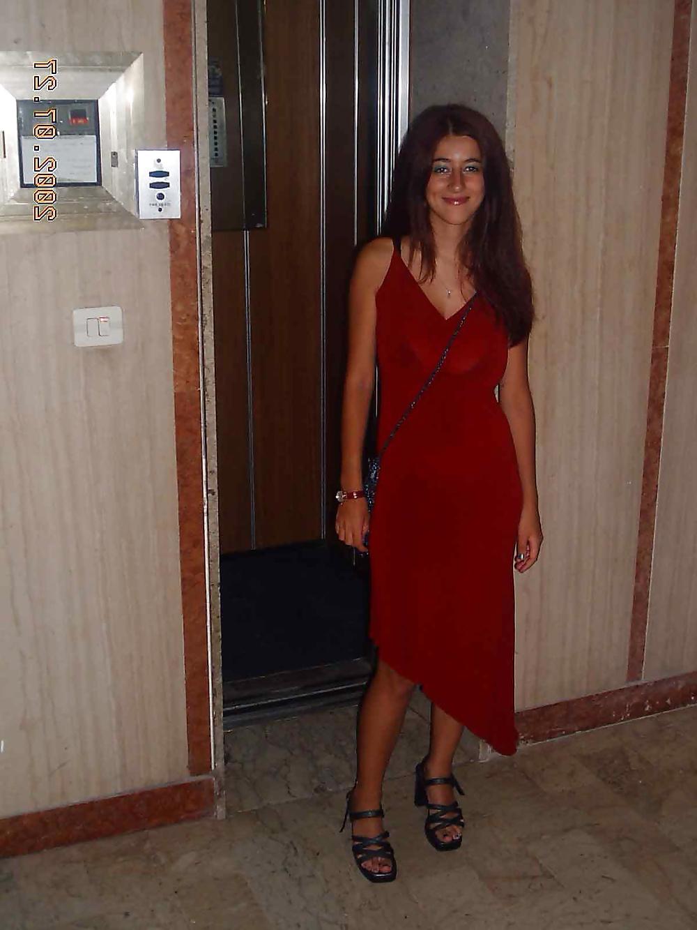 25P Monia busty hairy pussy Italian brunette 