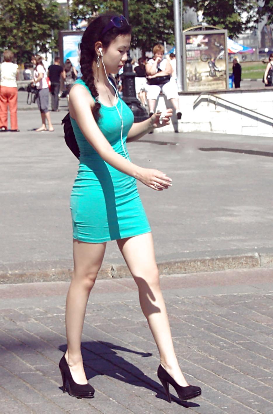 5P In The Streets 115 - Blue Asian Chick