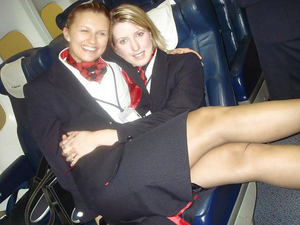 25P Air steward -legs- pantyhose