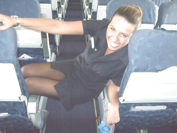 25P Air steward -legs- pantyhose
