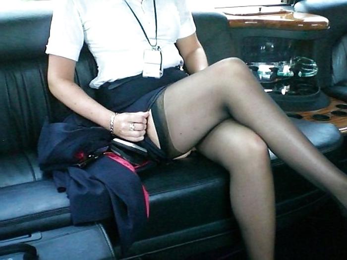25P Air steward -legs- pantyhose