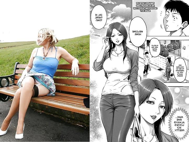 25P Hentai and submissive whore aunt